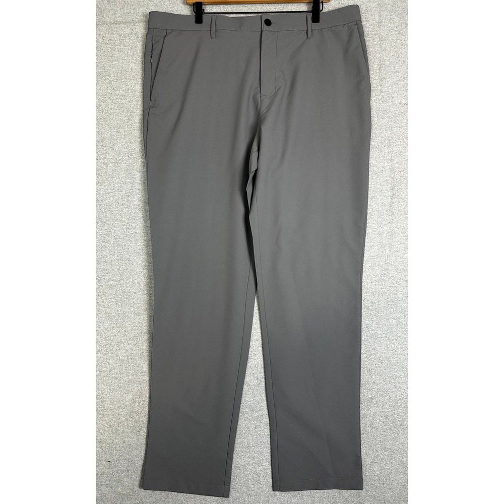 Banana Republic Golf Pants Mens 40x32 Gray Performance Tech Chino Trousers